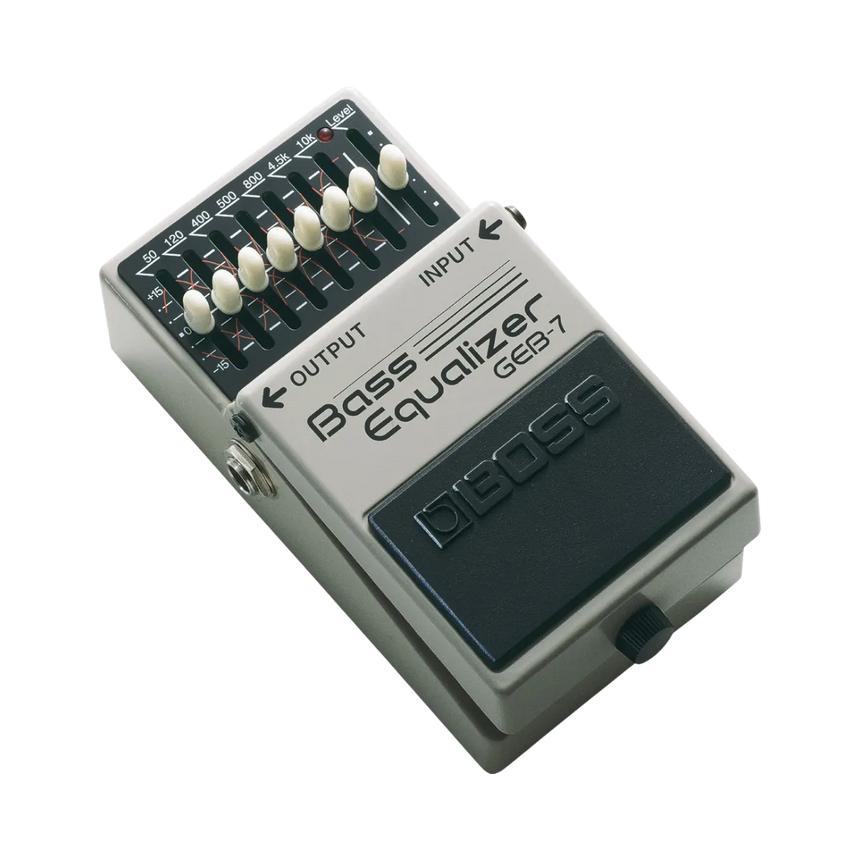 Pedal Ecualizados para Bajo Boss GEB-7