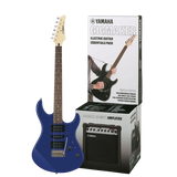 Paquete de Guitarra Eléctrica Yamaha Gigmaker ERG121PIIBL Azul