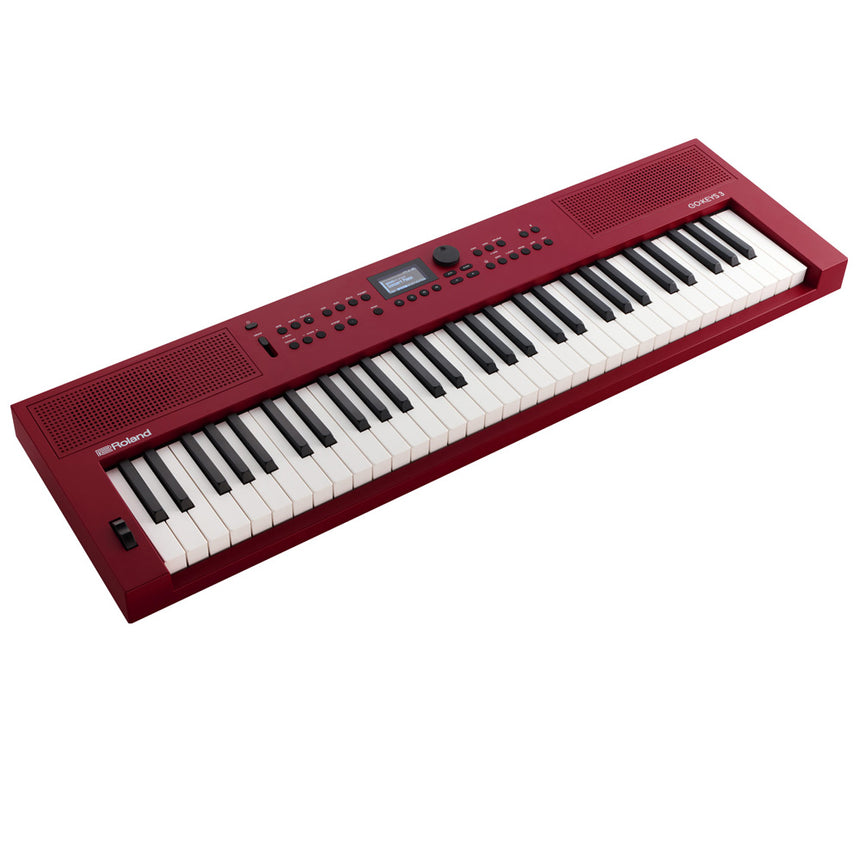 Teclado portatil Roland GOKEY S3 RD 61 teclas color rojo