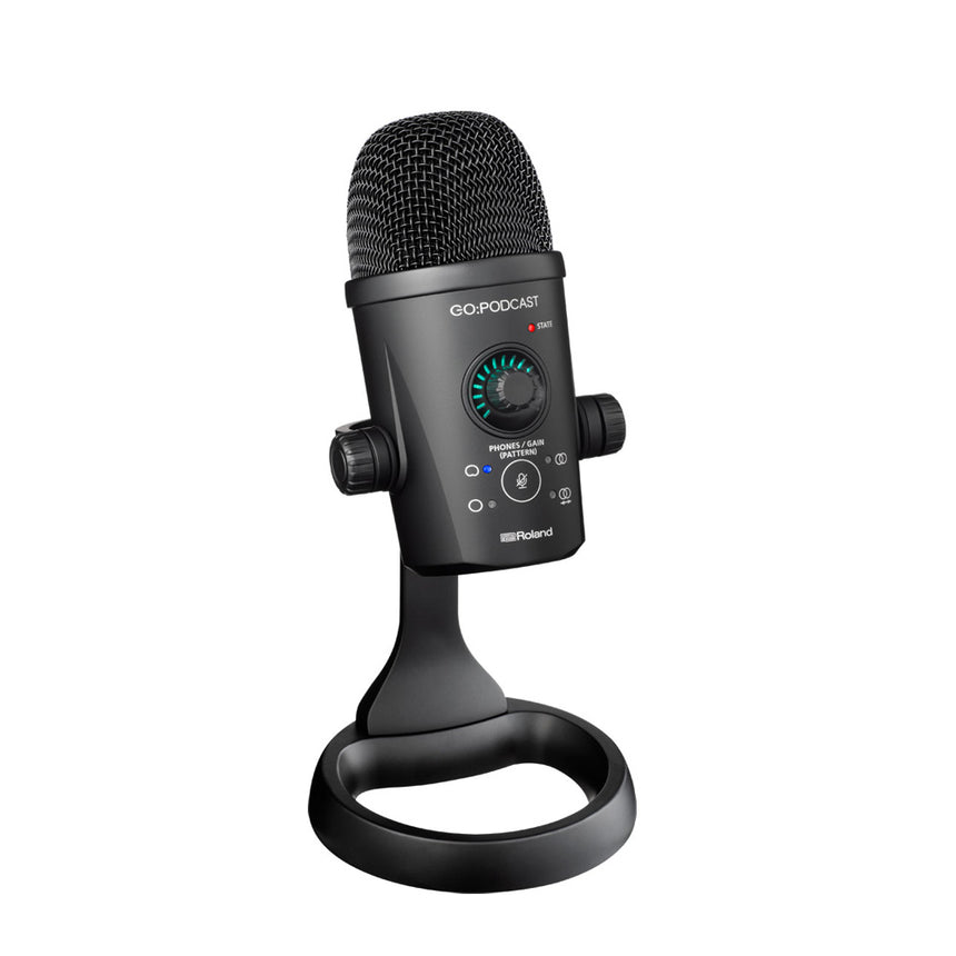 Micrófono Digital Roland Go:Podcast para Estudio y Podcasting