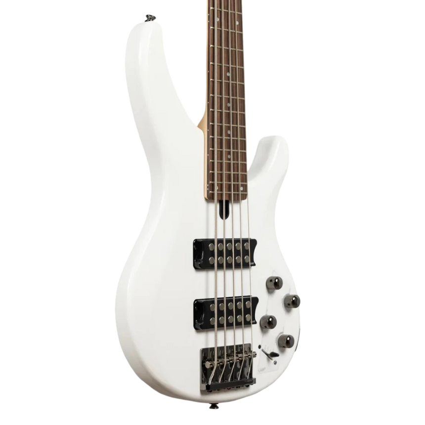 Bajo Eléctrico Activo De 5 Cuerdas Yamaha TRBX305WH Blanco
