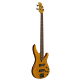 Bajo Elécrico Activo de 4 Cuerdas Yamaha TRBX604FMAM Ámbar