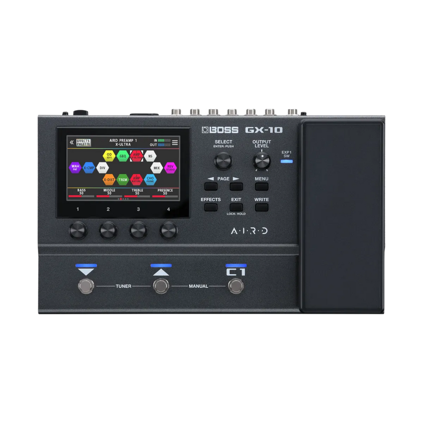 Procesador de efectos para guitarra Boss GX-10