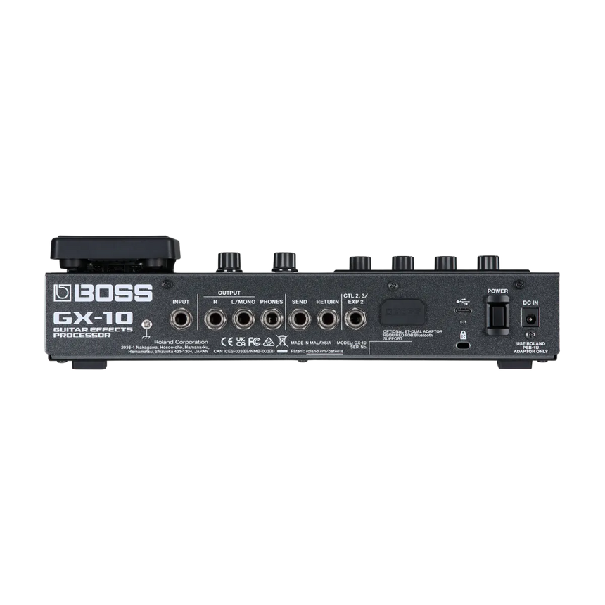Procesador de efectos para guitarra Boss GX-10