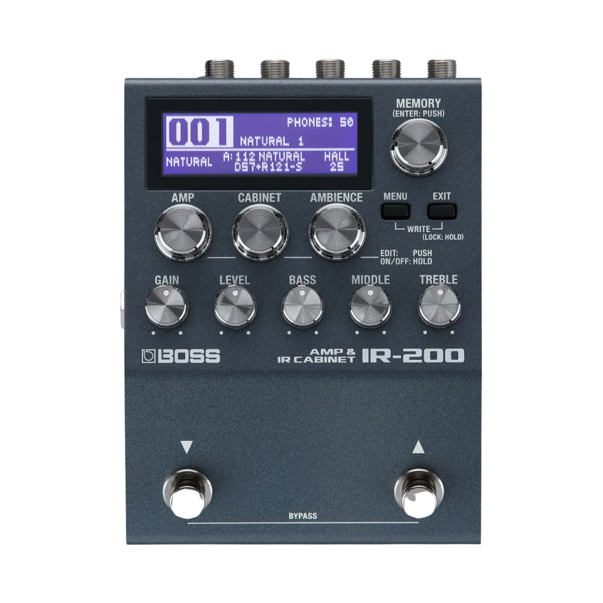 Pedal De Gabinete Boss Ir-200 Amp E Ir