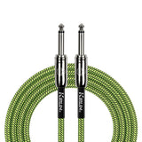 Cable Kirlin Para Instrumento 10m IWCC201PN 10M-GRA Verde