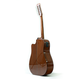 Guitarra Electroacústica 12 Cuerdas Deviser L-12X50KL color natural