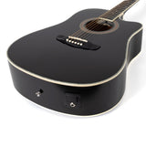 Guitarra Electroacustica Deviser L-806 KL BLACK Negro