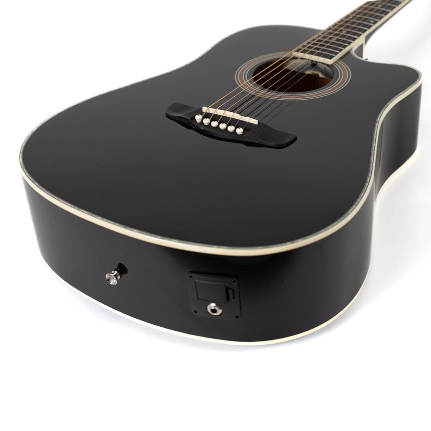 Guitarra Electroacustica Deviser L-806 KL BLACK Negro