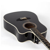 Guitarra Electroacustica Deviser L-806 KL BLACK Negro