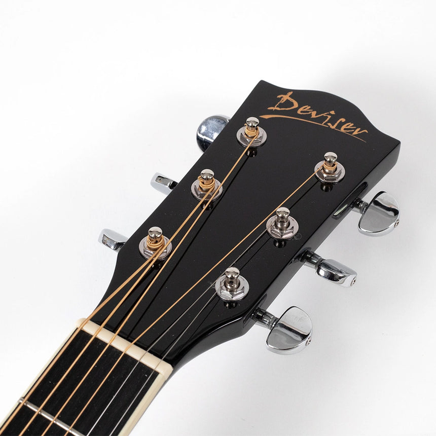 Guitarra Electroacustica Deviser L-806 KL BLACK Negro