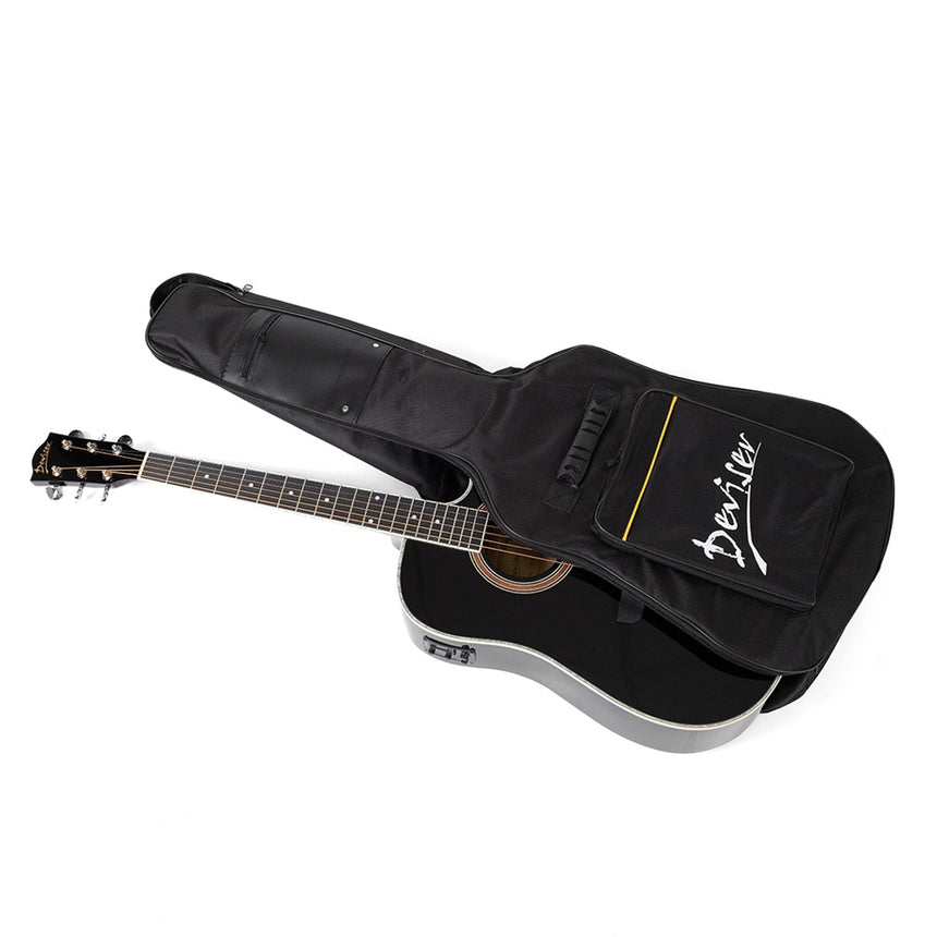 Guitarra Electroacustica Deviser L-806 KL BLACK Negro