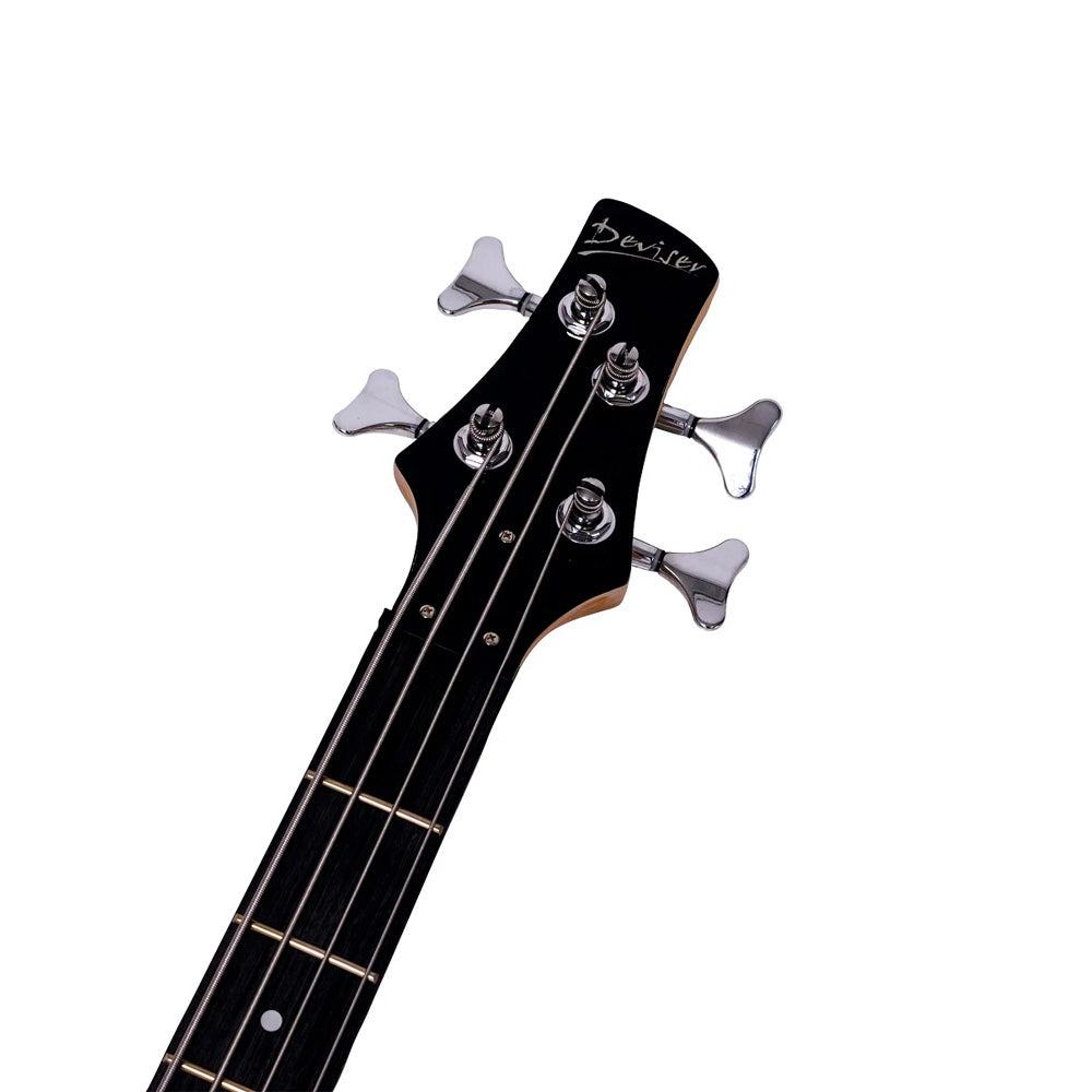Bajo Eléctrico Deviser 4 cuerdas L-B34PGB11BK Negro