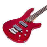 Bajo Electirco Deviser 4 cuerdas L-B34PGB11MRD Rojo