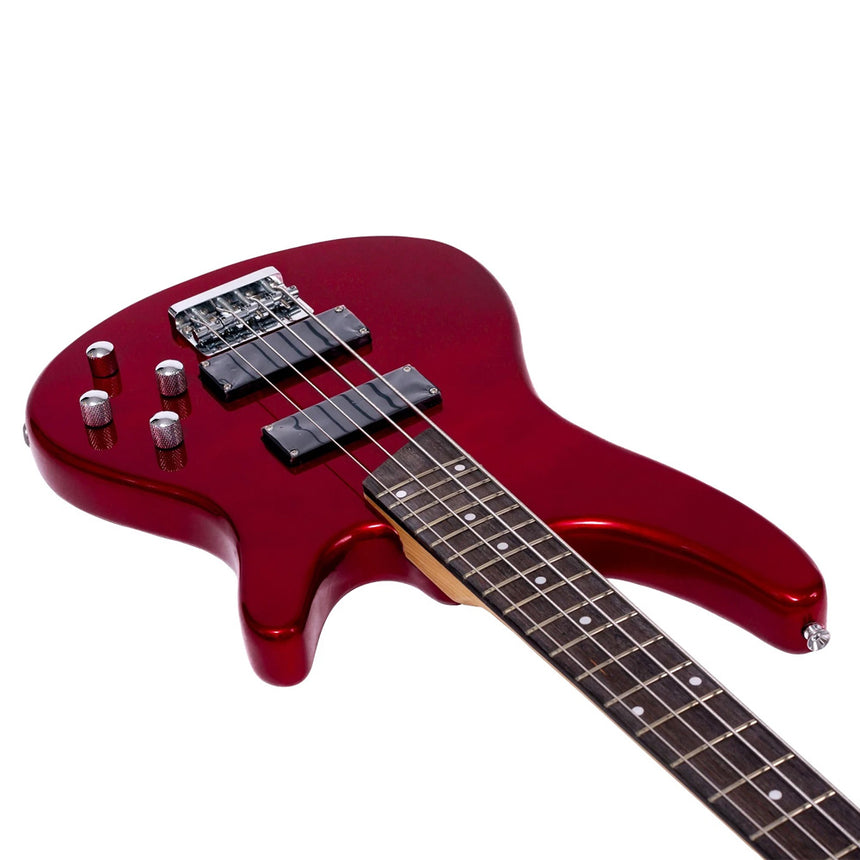 Bajo Electirco Deviser 4 cuerdas L-B34PGB11MRD Rojo
