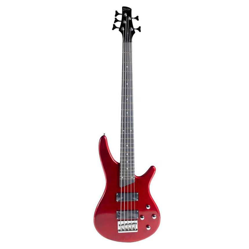 Bajo Electirco Deviser 5 cuerdas L-B35PGMDR Rojo