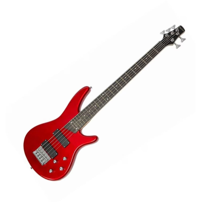 Bajo Electirco Deviser 5 cuerdas L-B35PGMDR Rojo