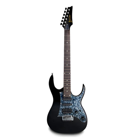 Guitarra Eléctrica Deviser L-g3 Negra Acabado Gloss C/funda