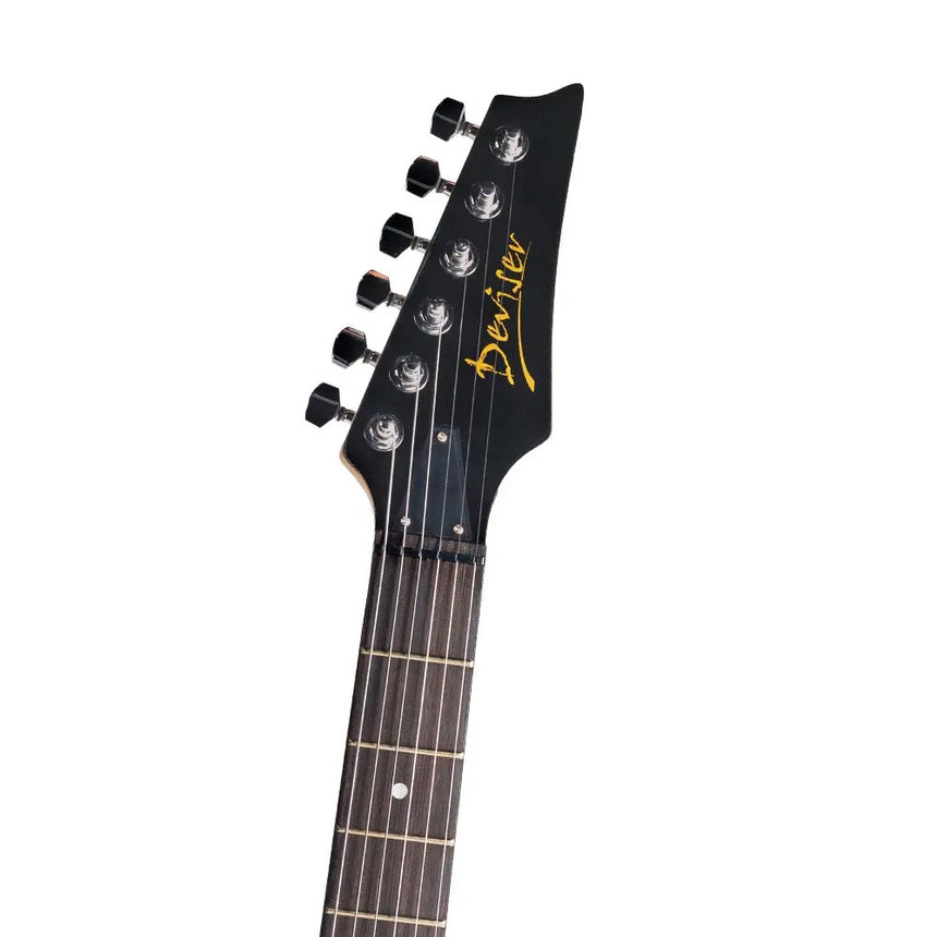 Guitarra Eléctrica Deviser L-g3 Roja, Acabado Gloss C/funda
