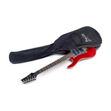 Guitarra Eléctrica Deviser L-g3 Roja, Acabado Gloss C/funda