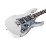 Guitarra Eléctrica Deviser L-g3 Plata, Acabado Gloss C/funda