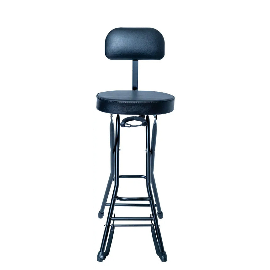 Asiento Guitarrista C/soporte Para Instrumento Hebikuo Ma-82