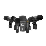 Kit De 7 Micrófonos Para Batería Melo Md-7 Color Negro