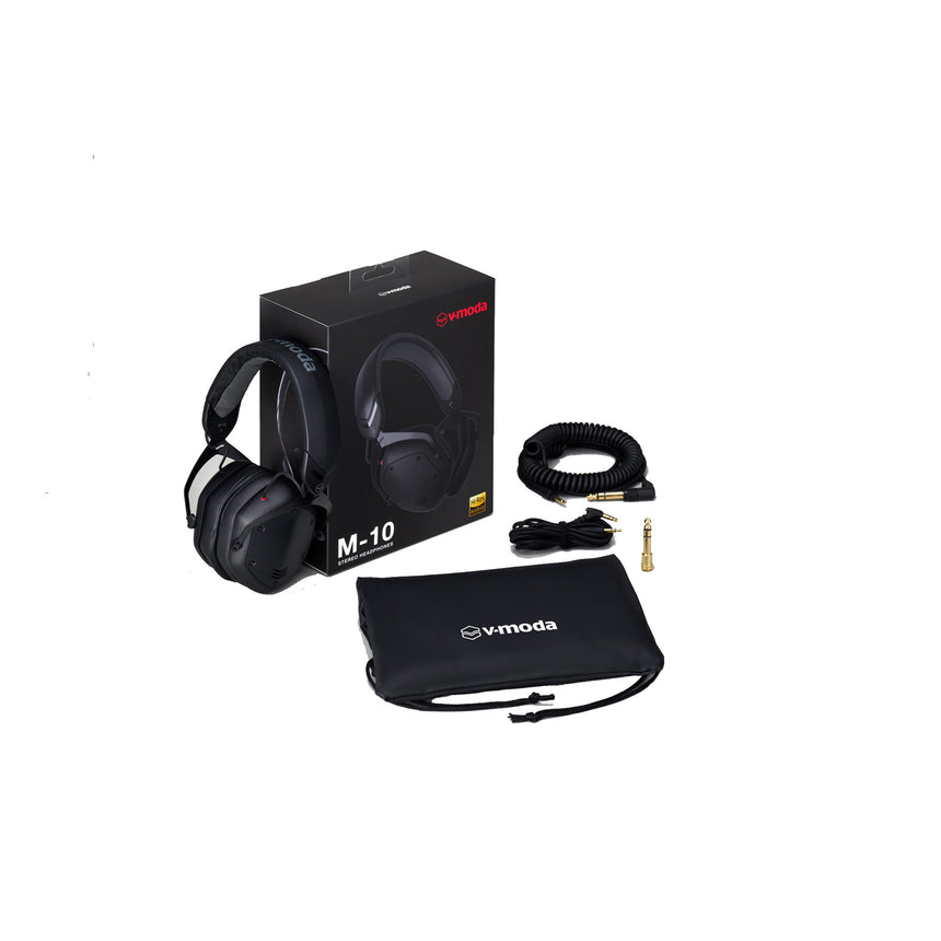 Audífonos Supraaurales V-moda M-10 Espuma Viscoelástica Negro