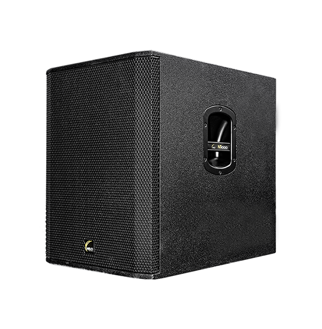 Sistema Melo Nt1000 C/subwoofer De 15" 1000w Rms Color Negro