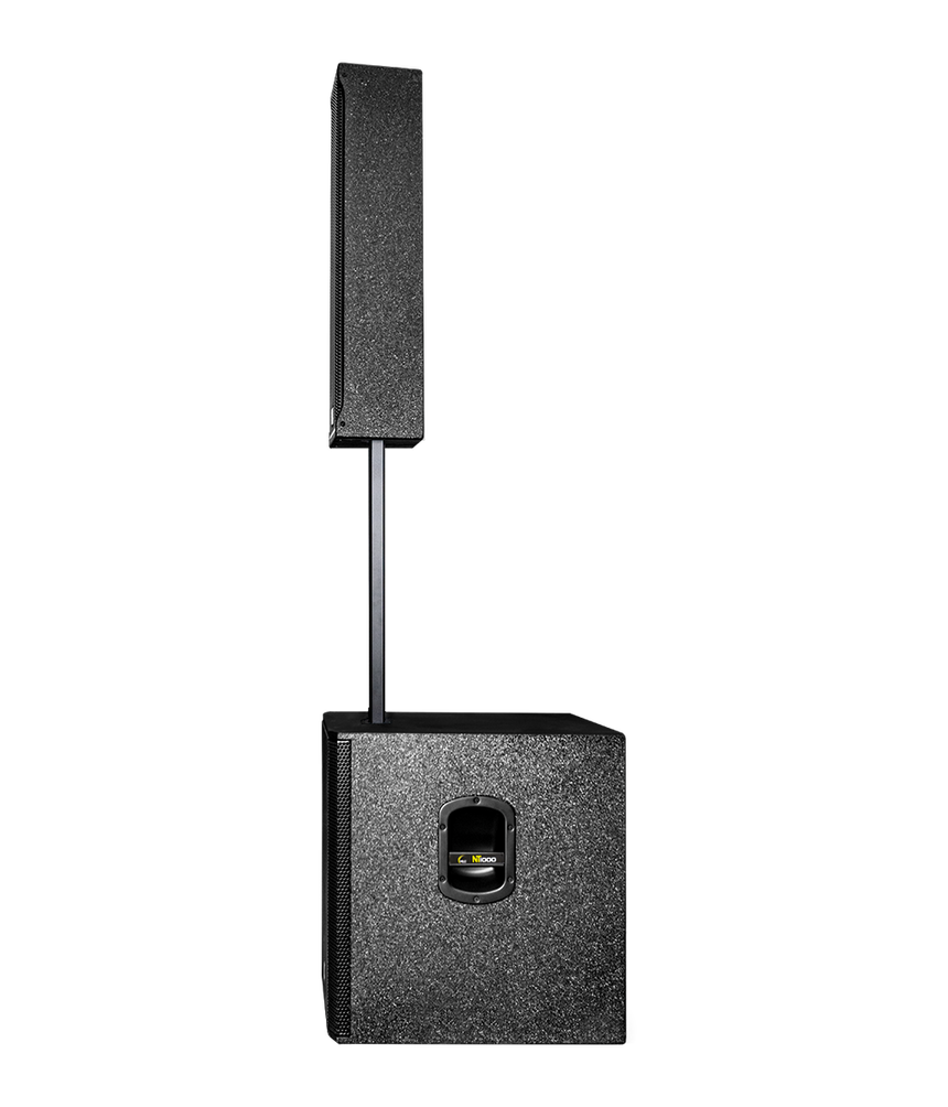 Sistema Melo Nt1000 C/subwoofer De 15" 1000w Rms Color Negro