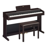 Piano Digital 88 Teclas Yamaha Arius YDP105BSET Café