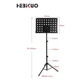 Atril Partituras Tipo Orquesta Hebikuo P-A06 Resistente Plegable