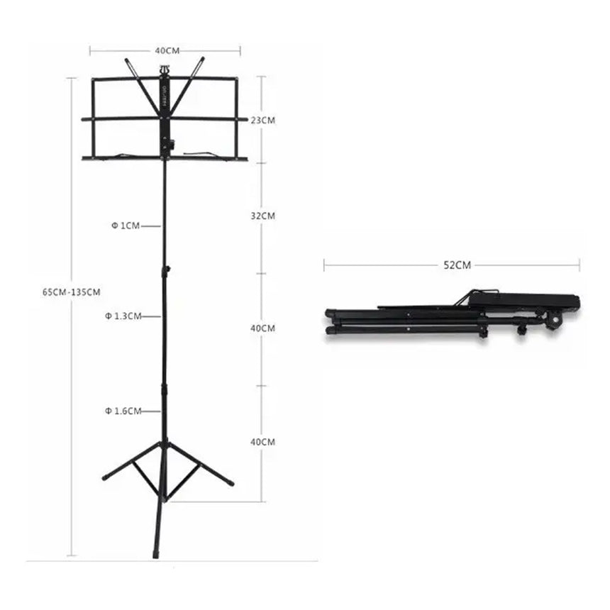 Atril Para Partituras P01 Plegable C/funda