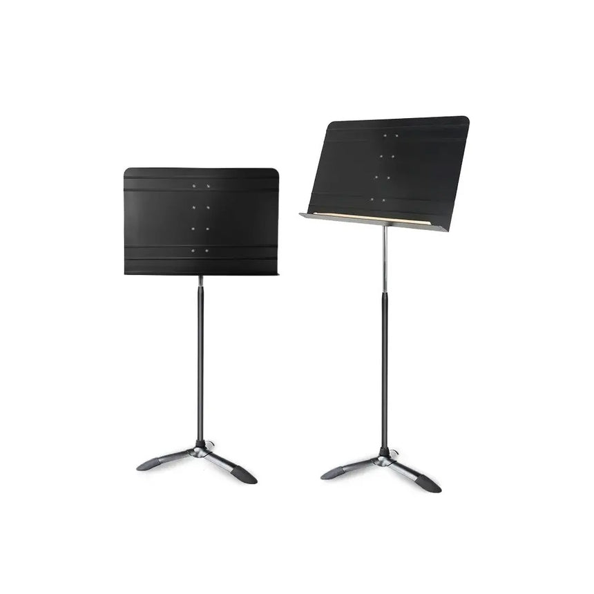Atril Partitura Profesional, Orquesta Aluminio Hebikuo Pa650 Color Negro