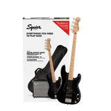 Paquete Bajo Eléctrico Affinity Series Precision Bass 4 Cuerdas Negro