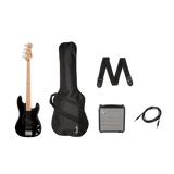 Paquete Bajo Eléctrico Affinity Series Precision Bass 4 Cuerdas Negro