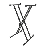 Soporte De Teclado Hebikuo Doble X De Hierro Y Goma QA210