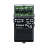 Boss Pedal Compacto Space Echo Reverb Re-2 Negro Verde Musgo