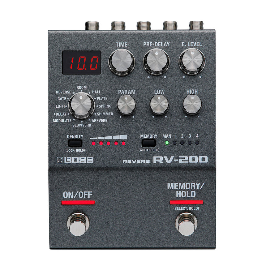 Pedal De Reverb Boss RV-200 Estéreo