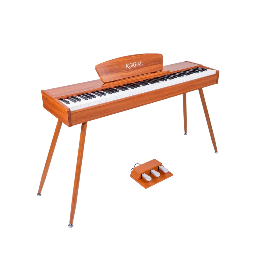 Piano Digital 88 Teclas Aureal S-195 Café