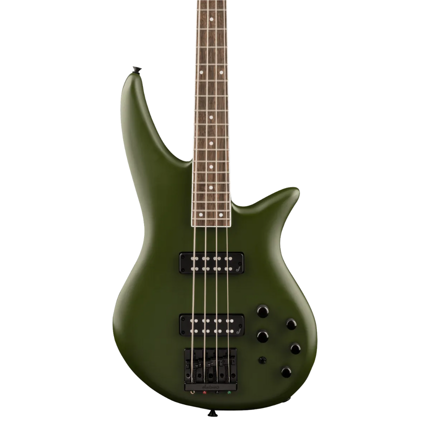 Bajo Eléctrico 4 cuerdas Jackson X Series Spectra Bass SBX IV Matte Army Drab