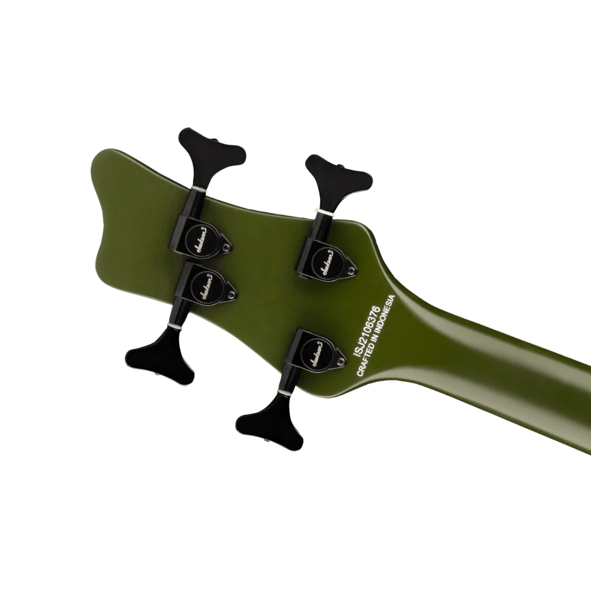 Bajo Eléctrico 4 cuerdas Jackson X Series Spectra Bass SBX IV Matte Army Drab