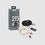 Auriculares Profesionales In ear Shure con tecnología Sound Isolating Transparente