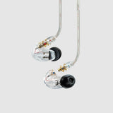 Auriculares Profesionales In ear Shure con tecnología Sound Isolating Transparente