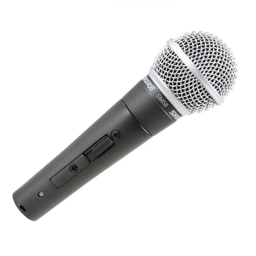 Micrófono Vocal Alámbrico Shure SM58S con interruptor On/Off