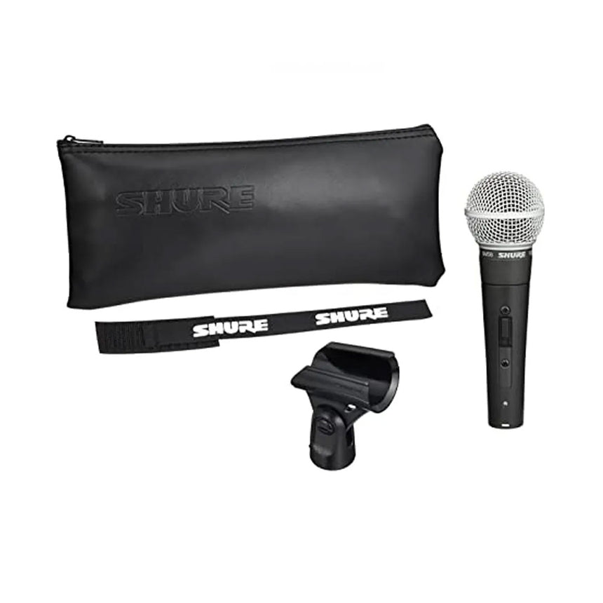 Micrófono Vocal Alámbrico Shure SM58S con interruptor On/Off