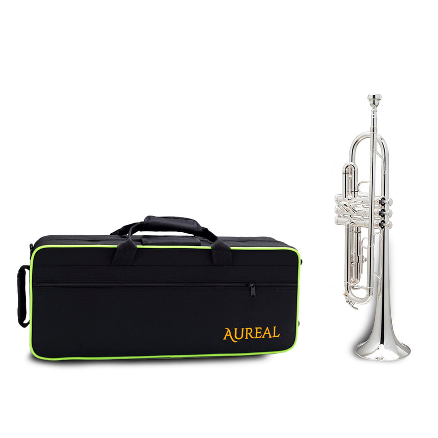 Trompeta Aureal Sib A-TR6332S Silver, Estuche