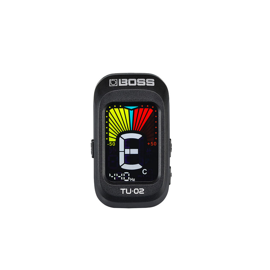 Afinador Boss Versátil Pantalla A Color Tu-02