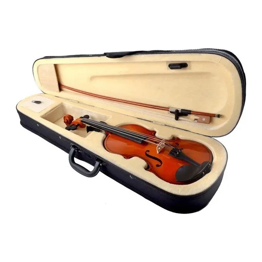 Violín 1/2 Deviser V-10 Estudiante Arce Ma-maple Estuche Arco Brea