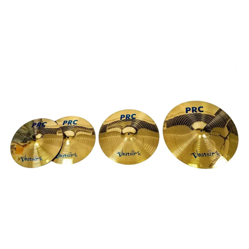 Set De Platillos Para Batería Vansir 4 Pcs Mas Funda V-PRC G